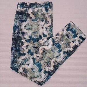 Madewell Skinny Skinny Ankle Printed Jeans